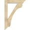 Ekena Millwork Legacy Traditional Rough Sawn Bracket w/ Offset Brace, Douglas Fir, 6"W x 28"D x 40"H BKT0604X28X40LEC01RDF - alternate 4